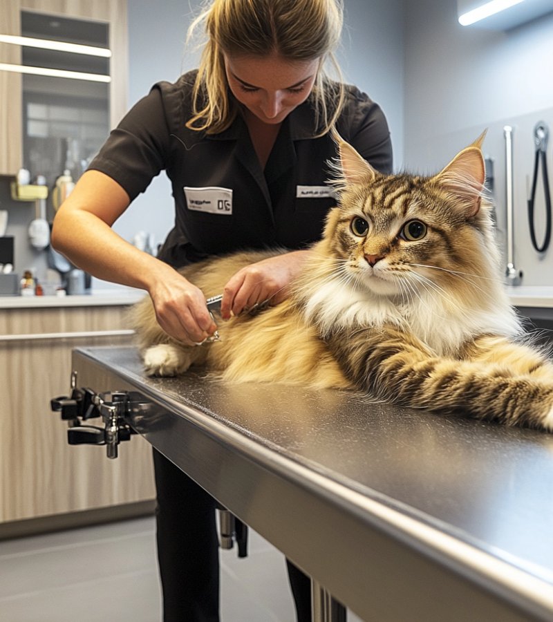 Happy groomed pet